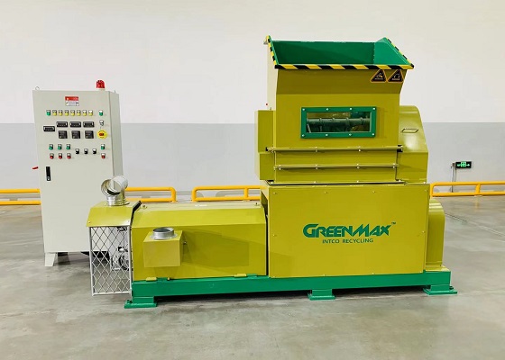 GREENMAX densifier can be used to recycle polystyrene foam beads