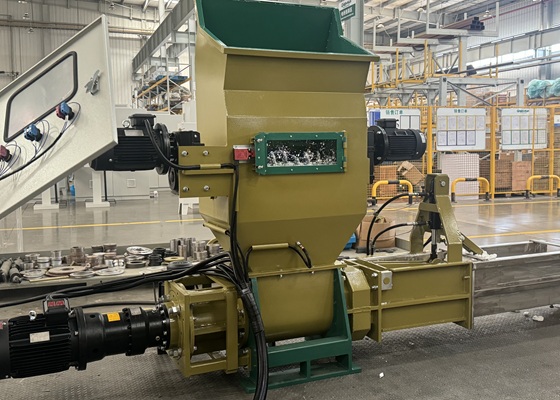 Polystyrene compactor